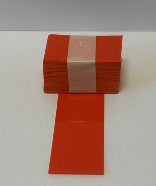 Shelf Chip,Colors, 1.22" x .010" x 3"
